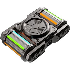 Fidget Roller, Metal - Adult Handheld Fidget Toy | Helps Relieve Stress, Anxiety, Tension | Promotes Focus, Clarity | Compactness, Variety of Play
