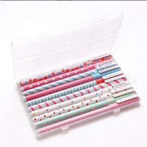 Cute Color Pens Toshine Colorful Gel Ink Pens Multi Colored Pens for Bullet Journal Writing Roller Ball Fine Point Pens for Kids Children Students Teens Gifts 10 Pcs (0.38 mm)