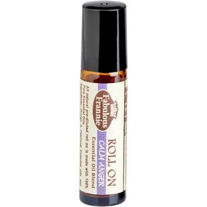 Fabulous Frannie Calm Anger Essential Oil Blend Roll-On Made with Pure Essential Oils Blend of Sweet Orange and Patchouli 10ml (Pack of 1)