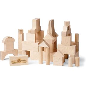 Apprentice Blocks Set - Junior Builder - Made in USA, 41 Pieces