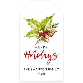 Andaz Press Christmas Holiday Season Classic Gift Tags, Merry Christmas to from Classic Favor Tags, Vintage Truck with Christmas Tree Design, Red Truck Gift Tags, Christmas Truck Gift Tags, 60-Pack