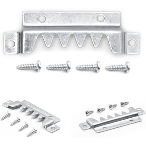 Super Heavy Duty Sawtooth Hanger - 10 Pack - Pallet Hanger - Heavy Sawtooth Picture Hangers with Screws Supports 250 lbs