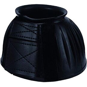 Weaver Leather Double Hook & Loop Bell Boots Stainless Steel, 6"