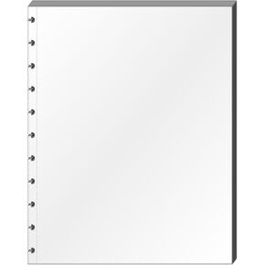 Photo Protectors for Discbound Notebooks - Holds 8x10 Photos, Not Letter Paper - Fits Circa, Arc, TUL Letter Size 11 Disc Notebooks (Transparent, Set of 25)