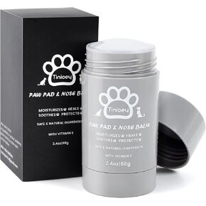 Cat Dog Paw Pad Balm Stick (2.4 oz) | Natural Lick Safe Dog Paw Blam Protector, Soother & Moisturizer for Cracked Dry & Damaged Paws, Nose & Elbows | Snout Soother for Dogs