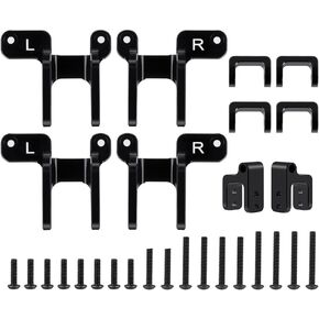 4Pcs RC Car 1" Lift Kit Upper Shock Mount for TRX6 T6 1/10 Scale Flatbed Hauler Upgrade Part