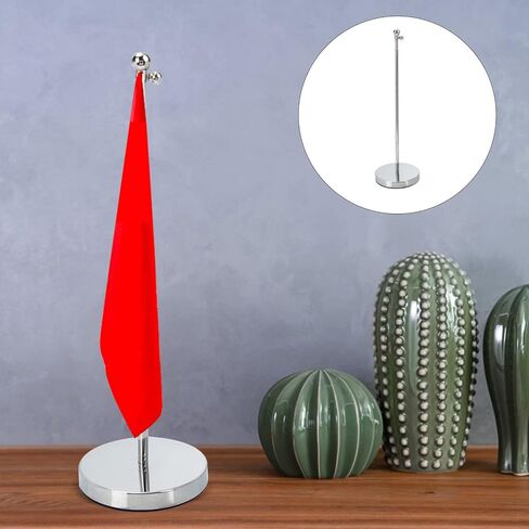 Ipetboom Office Decor Mini Flag Stands Table Flag Holders Desk Flag Holders with Sticks Telescopic Flag Pole Small Desk Flag Bases Desk Flag Stands for Home Office American Flag in Kuwait