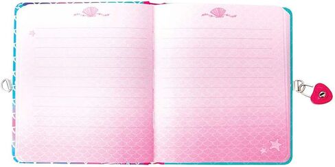 Playhouse All About Me Shiny Foil Cover Lock & Key Lined Page Diary for Girls in Saudi Arabia