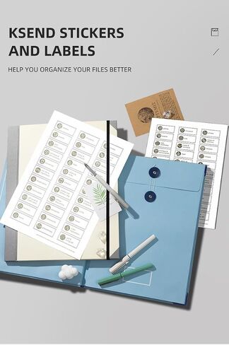 in Case I Go Missing Super Useful Binder, Folio Document Organizer Important Document Organizer Binder for School Work, Birth Certificate, Social Security Cards, Passports (Blue) in Saudi Arabia