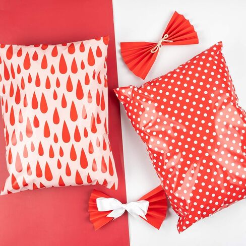 أكياس شحن RUSPEPA Poly Mailers مغلفات بريدية ذاتية اللصق سميكة جدًا، 10x13 بوصة، 40 حزمة - وردي in Saudi Arabia
