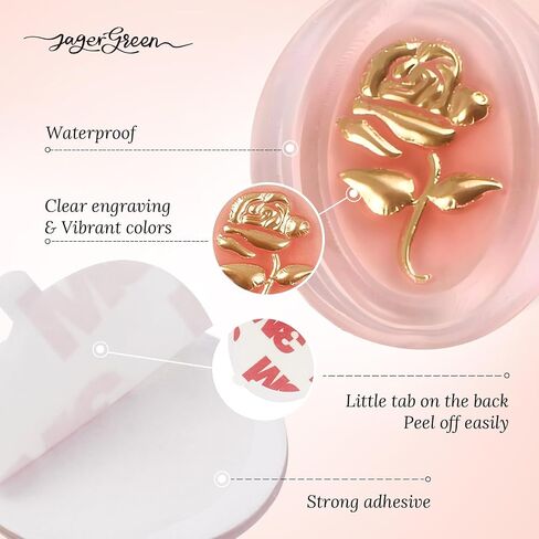 Wax Seal Stickers for Wedding Invitation, 24 Pcs Gold & Coral Pink Self Adhesive Sealing Wax Sticker, Envelope Seal Stickers with Rose Pattern for Gifts Wrapping, Christmas, Party, Decor in Saudi Arabia