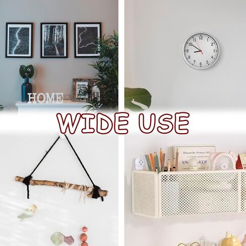 48 Pcs Concrete Wall Hooks Invisible Traceless Nail Picture Hanging Kit No Damage Art Painting Photo Frame Hangers for Concrete Wall Cement Hardwall Stucco Brick Drywall and Wooden in Saudi Arabia