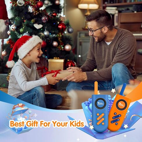 Walkie Talkies for Kids 2 Pack, Long Range Kids Walkie Talkies for Boys with LCD Flashlight, Outdoor Hiking Camping Toys for 3-12 Years Old, Kids Walkie Talkies 2 Pack for Christmas Birthday Gift in Saudi Arabia