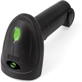 Handheld Barcode Scanner, Wired Automatic QR Code Scanner Supports 1D 2D Screen Scan UPC Bar Code Reader with Long USB Cable for Mobile Payment, Library, Supermarket, Warehouse