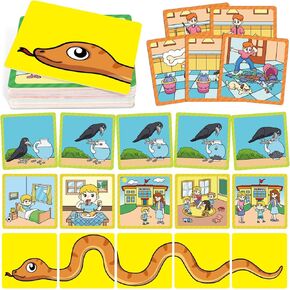 Sequencing Cards,Sequence Board Game for Kids,Story Storytelling,Speech Therapy Toys Materials for Autism,Social Skills,Sentence Building,Educational Classroom Preschool Learning Activities