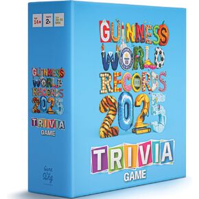 Guinness Book of World Records 2025 Trivia Game - Great White Elephant Trivia Game for Adults or Secret Santa - Perfect for Parties & Game Nights with Young Adults 16+ Based on 2025 Guinness Book