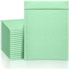 ProLine #0 6.5x10 inches Light Green Poly Bubble Mailers Padded Envelopes Shipping Bags (25)