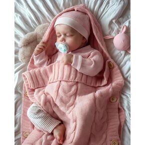 JIZHI Lifelike Reborn Baby Dolls - 18 Inch-Soft Body Realistic-Newborn Baby Dolls American Sleeping Girl Real Life Dolls with Clothes and Toy Accessories Gift for Kids Age 3+