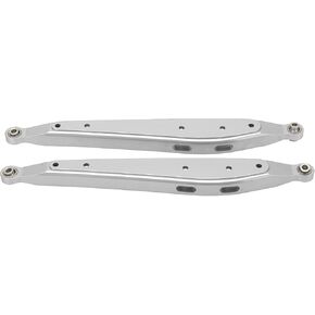 RC Aluminum Rear Trailing Arm,Lightweight Aluminum Rear Trailing Arm Replaceable Parts for Axial RBX10 1/10 Remote Control Car(Silver)