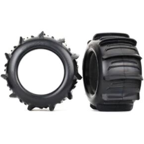 Traxxas Tires, Paddle 3.8" (2)/ Foam Inserts (2)