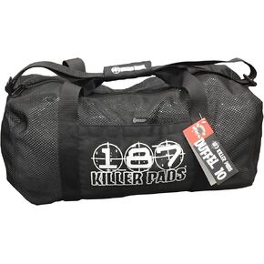 187 Killer Pads Mesh Duffel , Black