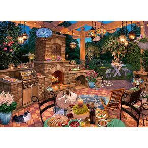 Ravensburger The Garden Kitchen 1000 Piece Jigsaw Puzzle for Adults - 12000280 - Handcrafted Tooling, Made in Germany, Every Piece Fits Together Perfectly