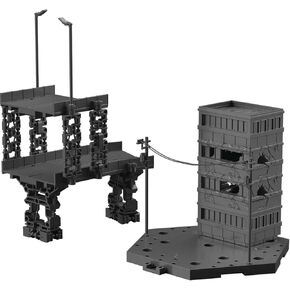 Bandai Hobby - 30 Minute Missions - #06 Customize Scene Base (City Area Version), Bandai Spirits 30MM 1/144 Model Kit
