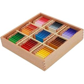 Adena Montessori Color Tablets(3rd Box) - Montessori Color Box Materials Sensorial Educational Tools