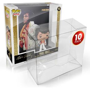 واقي البوب ​​من EVORETRO لألبوم البوب ​​- عبوة من 10 قطع، بلاستيك PET قابل لإعادة التدوير بسمك 0.35 مم، حافظ على مجموعتك في حالة جيدة in Kuwait