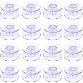 100 Pcs Bobbins, Bobbins for Sewing Machine, Plastic Bobbin, Sewing Bobbins Class 15 Bobbins, Bobbins for Singer Sewing Machine Bobbins for Sin-ger/Bro-Ther