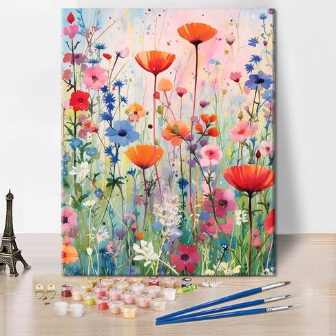 Paint by Number for Adults, Tree of Life Adult Paint by Number Kits on Canvas Tree Paint by Numbers DIY Painting Color by Numbers for Adults Arts Craft for Home Wall Decor, 16 x20 Inch in Saudi Arabia