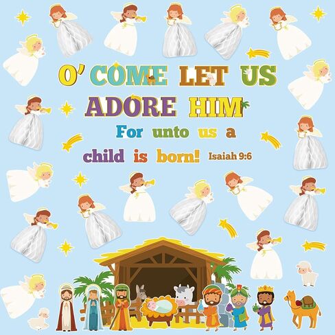 Zhanmai Christmas Bulletin Board Set Xmas Cutouts Christmas Cutouts Paper Winter Holiday Bulletin Board Cutouts Winter Classroom Wall Decorations School Christmas Holiday Supplies(Merry and Bright) in Kuwait