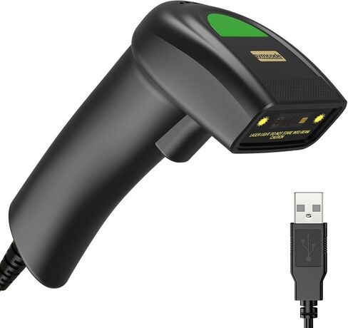 USB 2D Barcode Scanner,Symcode QR PDF417 Bar Code Scanner Wired Long Transfer Distance Computer Cell Phone Screen Scan in Saudi Arabia
