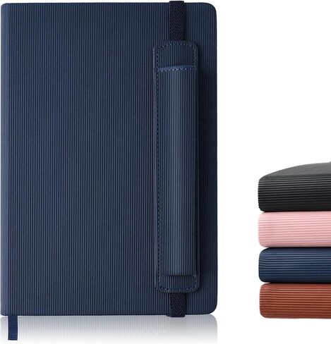 Notebook Journal, 256 Pages A5 Lined Leather Journals with Pen Holder, Daily Journal for Writing, Journaling, Travel and Bible Notes in Saudi Arabia