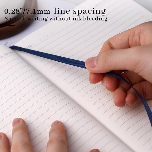 Notebook Journal, 256 Pages A5 Lined Leather Journals with Pen Holder, Daily Journal for Writing, Journaling, Travel and Bible Notes in Saudi Arabia