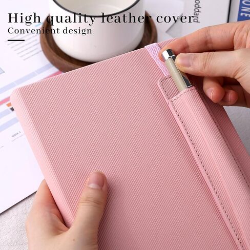 Notebook Journal, 256 Pages A5 Lined Leather Journals with Pen Holder, Daily Journal for Writing, Journaling, Travel and Bible Notes in Saudi Arabia
