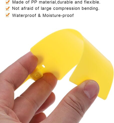 100 Pcs Plastic Tags Green Shipping Tags Blank Water Proof Tags Locking Key Labels with Marker Ties Marker Pen for Office Automotive Shop Supplies in Saudi Arabia