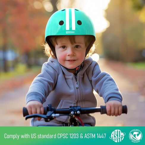 MOUNTALK Kids/Toddler Bike Helmet,Skateboards Helmets for Age 3-5/5-8/8-14 Years Old Junior Boys and Girls Helmet, Adjustable 3 Sizes Cover Children to Adult in Saudi Arabia