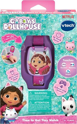 VTech Gabby's Dollhouse Time to Get Tiny Watch in Kuwait