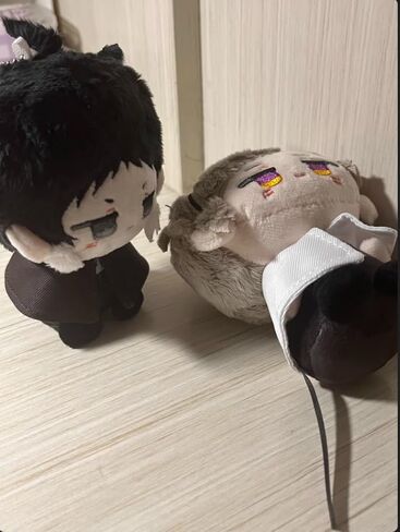 Anime Plush Doll Dazai Osamu Nakahara Chuuya Edogawa Rampo Mini Pendant Keychain Cute Toy Kids Gift（Dazai Osamu） in Saudi Arabia