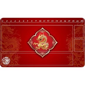 Lorcana Playmats Compatible TCG MTG Gaming Mat Non-Slip Rubber with Zones Play Mat 24x14 Inch