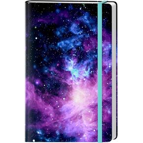 Lined Journal Notebook, Marble Hardcover Journal for Women, Medium 5.7 x 8.4 in, 160 Pages Thick Paper, Cute Aesthetic A5 College Ruled Notebook for Journaling Writing Work Office School, Pink