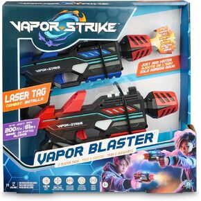 Hyperburst Blasters 2 Player Pack, Lights, Sounds & Vapor Effects, Laser Tag Style Battle (Set of 2 Deluxe Blasters)