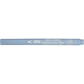 Uchida 522-C-37 Marvy Fine Point Fabric Marker, Cool Light Grey
