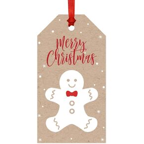 Andaz Press Christmas Round Circle Gift Sticker Labels, Red Green Calligraphy Tree, Merry Christmas, to from, 40-Pack, Envelope Stationery Seals