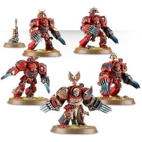 Games Workshop Blood Angels Terminator Assault Squad