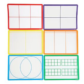 Excellerations Light Table Math Mats - Set of 6