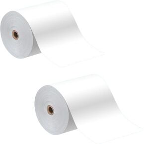 3 1/8"x 174' Thermal Receipt Paper Cash Register Credit Card Paper POS Receipt Fits All Credit Card Terminal(2 Rolls)