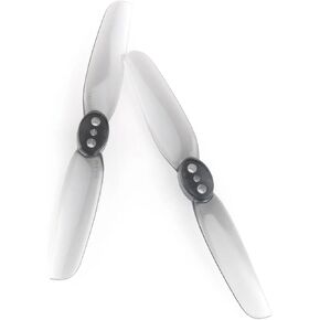 20pcs HQProp T65mm 65mm T-Mount Propeller Set (10x CW / 10x CCW) (Transparent Gray)
