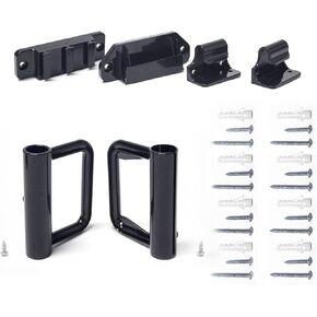 WOMHOM Hardware Replacement Retractable Mesh Baby Gate Parts Kit for Pet Gate Full Set Wall Mounting Accessories Brackets Screws and Anchors